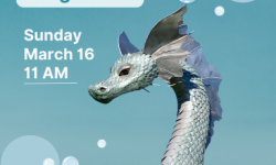 Naga Sea Serpent Storytime, Petaluma Fairgrounds