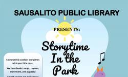 Storytime in the Park, Sausalito Library