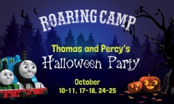 Roaring Camp Thomas and Percy's Halloween Party
