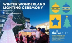 Thrive City Winter Wonderland Lighting Ceremony
