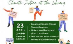 Earth Day Event, Fairfax Library