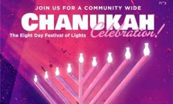 Fairfax Chanukah celebration