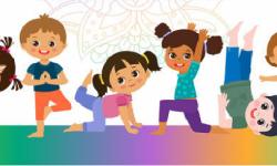 Kids yoga graphic