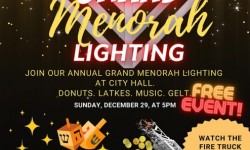 Grand Menorah Lighting