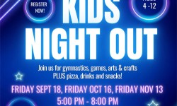 Kids Night Out at Novato Gymnastics Center