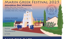 Marin Greek Festival 2025 graphic
