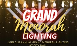 Grand Menorah Lighting Novato