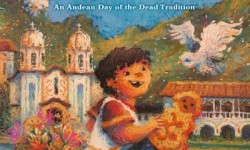 A Tanta Wawa for Abuelito children's book event celebrating Andean Day of the Dead traditions at Mill Valley Library.