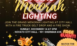 Novato Grand Menorah Lighting