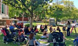 Outdoor Storytime, San Rafael Public Library