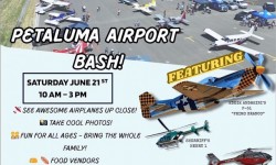 Petaluma Airport Bash postcard