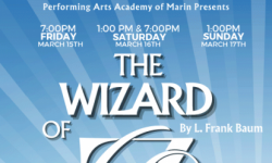 Performing Arts Academy of Marin Presents: The Wizard of Oz