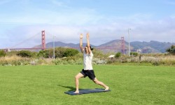 Free Yoga in the Presidio Park