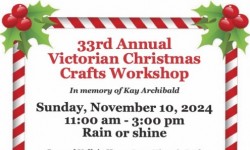 32nd annual Victorian Christmas Crafts Workshop