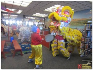 Lion Dance Santa Rosa Library