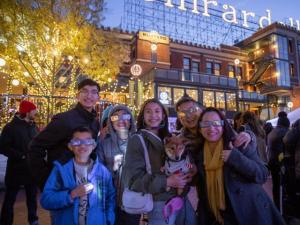 Hanukkah Pop-up party at Ghirardelli Square San Francisco