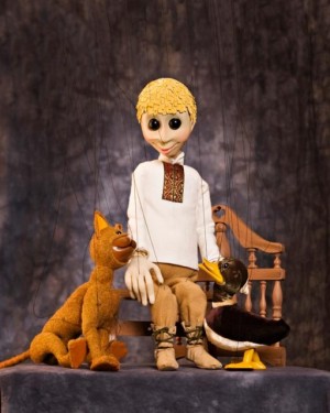 Peter and the Wolf marionettes