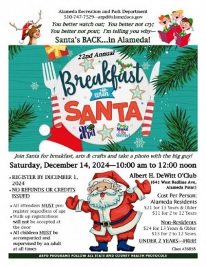 Breakfast with Santa Alameda