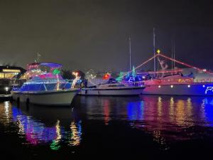 San Rafael Lighted Boat Parade boats