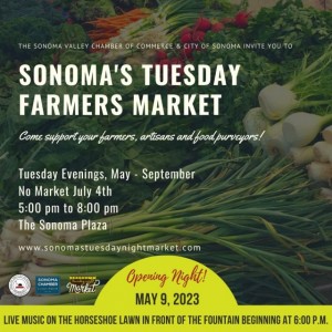 Sonoma's Tuesday Night Market