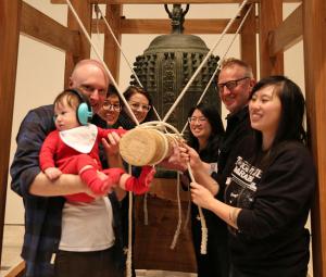 Annual Japanese New Year's Bell Ringing Ceremony, San Francisco