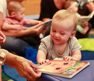Baby Storytime at South Novato Library