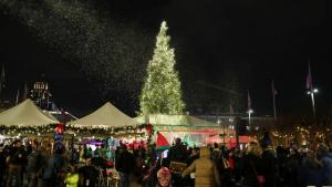 The Civic Center Plaza Holiday Tree Lighting
