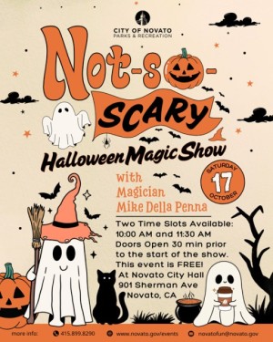 The Not-So-Scary Halloween Magic Show, Novato