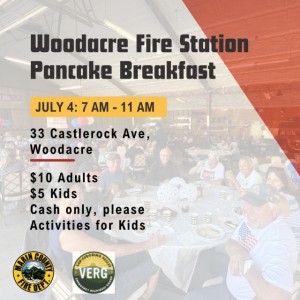 Woodacre Fire Station Pancake Breakfast