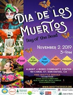 Dia De Los Muertos–Day of the Dead at Albert J. Boro Community Center, San Rafael
