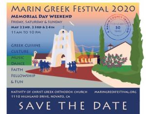 Marin Greek Festival 2020, Novato