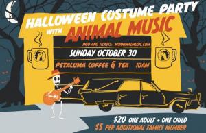 Halloween Costume Contest with Animal Music, Petaluama