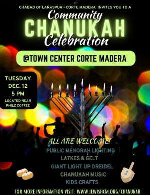 Town Center Corte Madera Chanukah Celebration