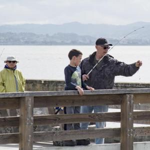 Pier fishing