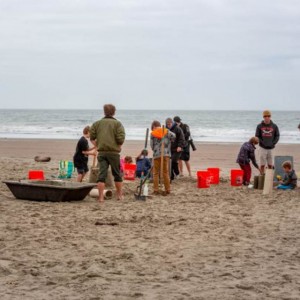 Upton Beach Sandcastle Building Day