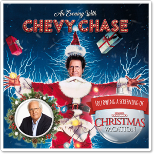 Chevy Chase plus a Screening of National Lampoon’s Christmas Vacation at Marin Center