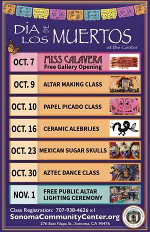Dia de los Muertos at Sonoma Community Center
