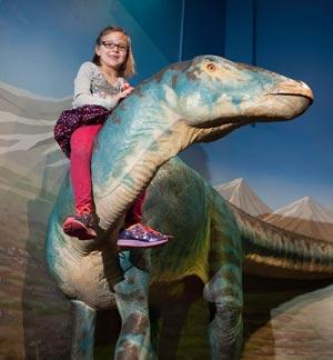 Dinosaurs: Land of Fire and Ice at Bay Area Discovery Museum