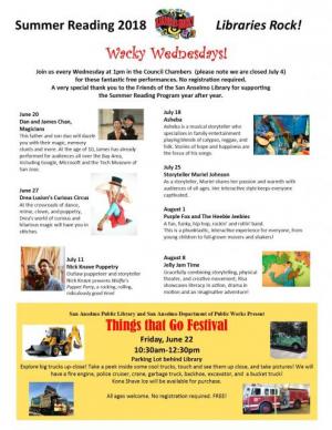 Wacky Wednesdays! San Anselmo Library