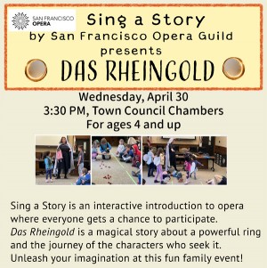 Sing a Story with San Francisco Opera Guild, San Anselmo Library