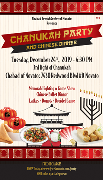 Chabad of Novato presents: Community Chanukah Party