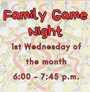Family Game Night, Novato Library