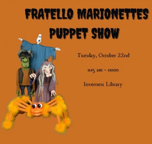 Fratello Marionettes Puppet Show, Inverness Library