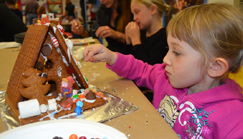 Gingerbread Doghouse Workshop, Charles M. Schulz Museum