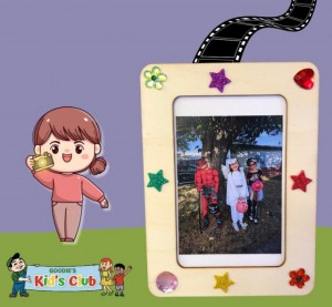 Goodie's Kid's Club: Create and Design a Wood Picture Frame