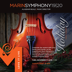 Marin Symphony for Holiday Pops Concert, Marin Center, San Rafael