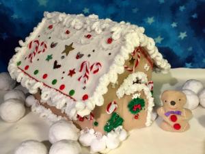 Poekie gingerbread house