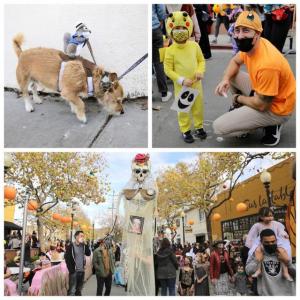 Fourth Street Halloween Berkeley