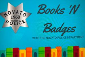 Books 'N Badges with the Novato Police Department