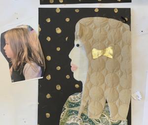 Upholstery Portrait Little Tree Art Studios